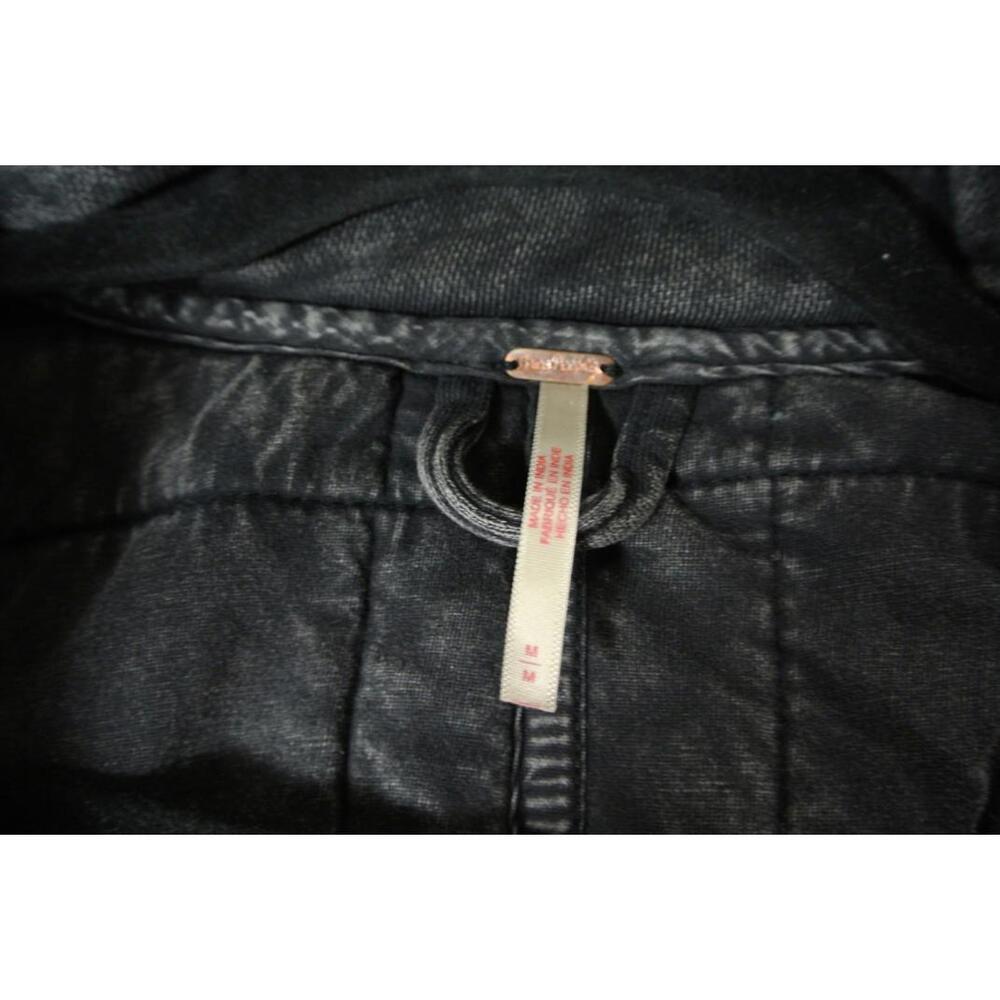 NEW, Free people Dolman Quilted Knit Jacket in Black Sz M #C4778 - Picture 5 of 7